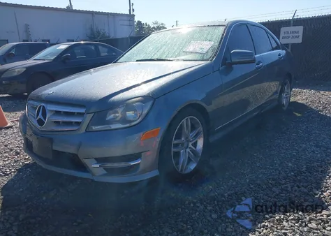 2012 Mercedes-Benz C 300 Sport 4Matic from USA, damaged, VIN WDDGF8BB7CR198575